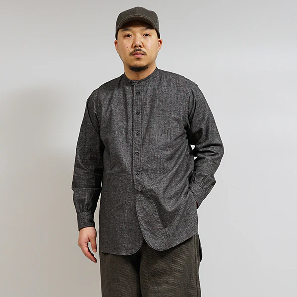 OX'ED SILVER / COAL MINER SHIRT / CHARCOAL GRAY