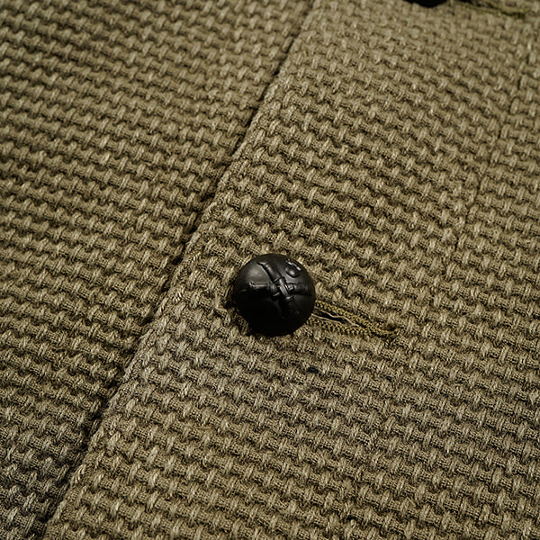 OX'ED SILVER / FIREMAN BAL WORK JACKET / HEMP COTTON - Image 6
