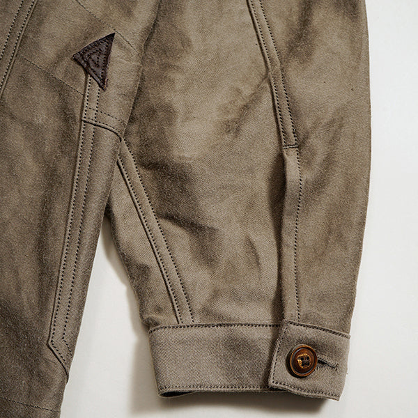 OX'ED SILVER / FISHERMAN JACKET KURE KAKISHIBU / DARK BROWN - Image 9