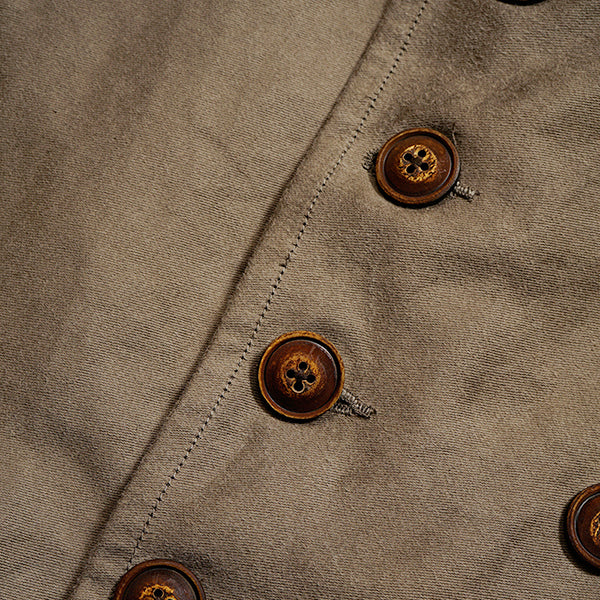 OX'ED SILVER / FISHERMAN VEST KURE KAKISHIBU / DARK BROWN - Image 5