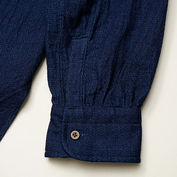 OX'ED SILVER / MASTER MAISON SHIRT INDIGO / INDIGO - Image 6