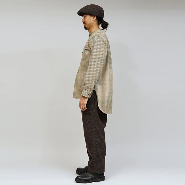 OX'ED SILVER / MASTER MAISON SHIRT NEL CHECK / SAGE GREEN - Image 10