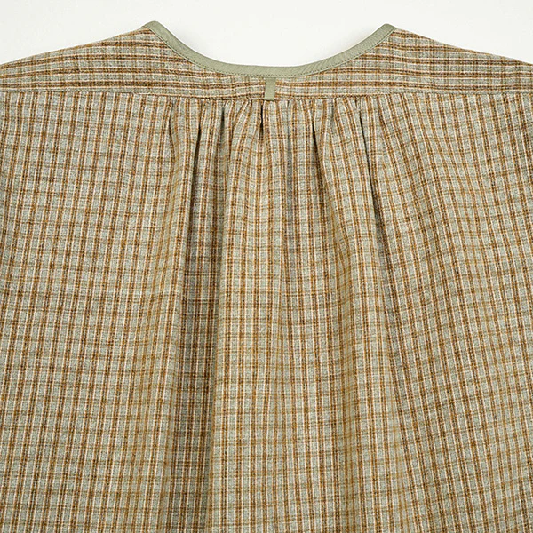 OX'ED SILVER / MASTER MAISON SHIRT NEL CHECK / SAGE GREEN - Image 5