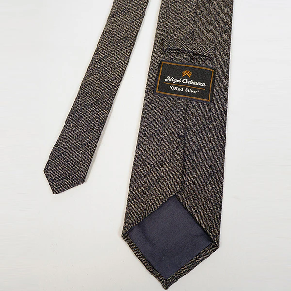 OX'ED SILVER / WIDE WORK TIE - Image 7