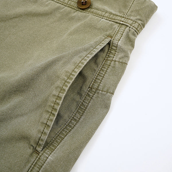 PARATROOPER PANT / PIGMENT COTTON NYLON / DARK GREEN - Image 6