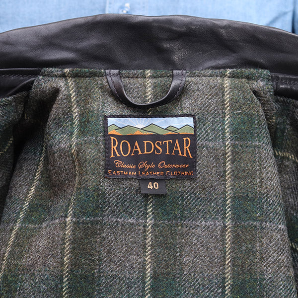 ROADSTAR / EARLY 1950s STYLE MOTORCYCLE JACKET / HORSE HIDE - Image 14