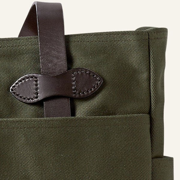 RUGGED TWILL / TOTE BAG WITHOUT ZIPPER / OTTER GREE - Image 5