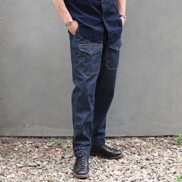 S-8 AVIATORS TROUSERS / 10.5oz INDIGO DENIM