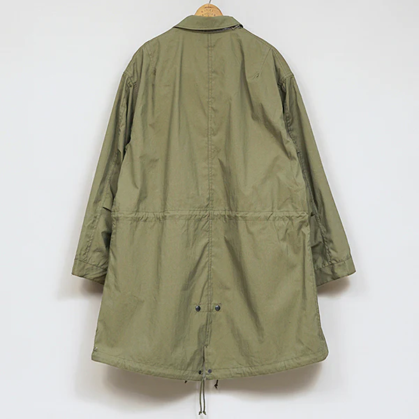 SALE / 1950s SHELL COAT/ COTTON NYLON PIN OX - Image 4