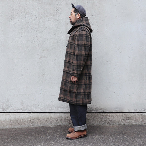 SALE / 4 POCKET DUFFLE COAT / FOX BROTHERS FABRIC - Image 3