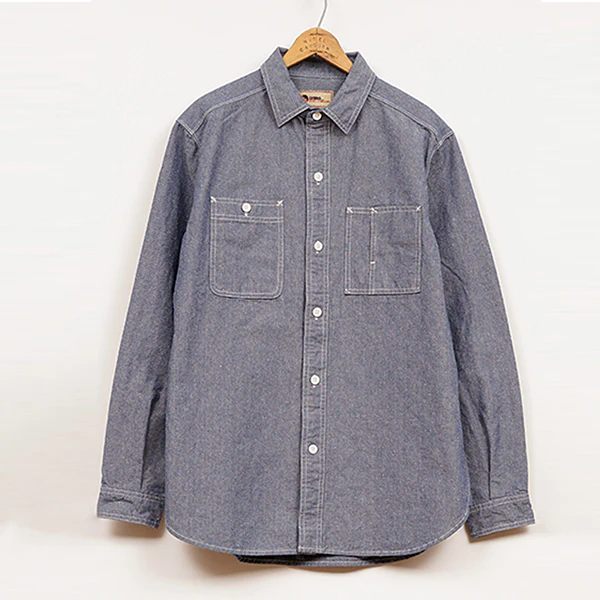 SALE/ CHAMBRAY SHIRT / INDIGO