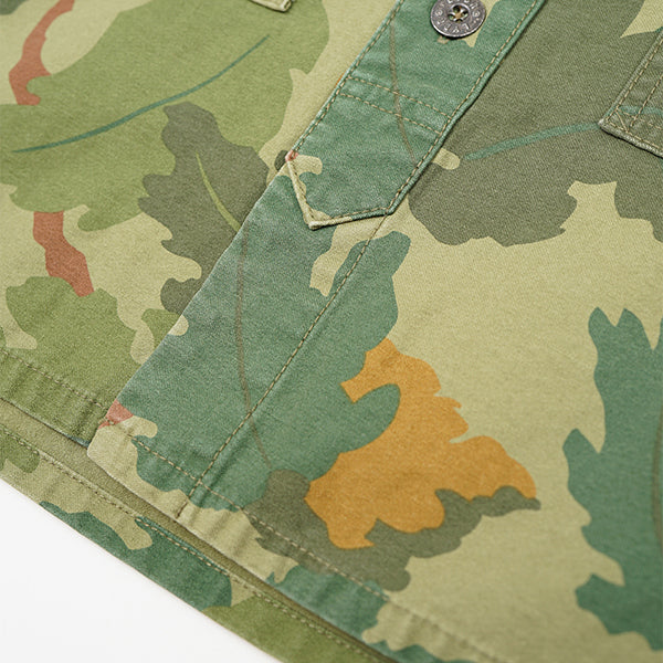 SALE / UTILITY OVERSHIRT / GREEN - Image 15