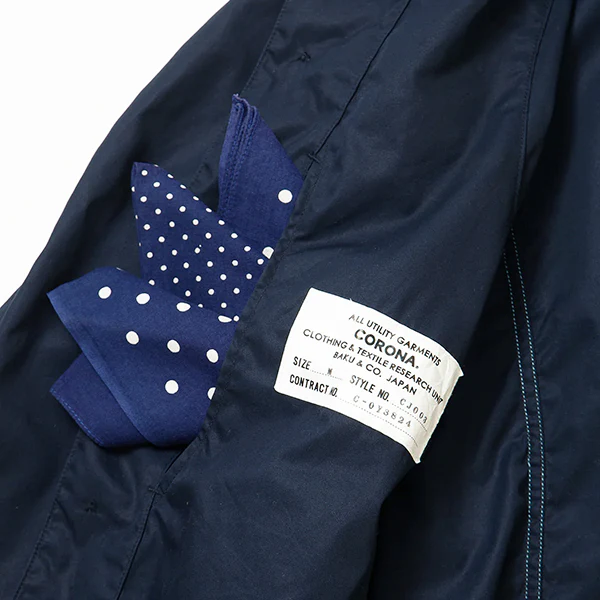 SHERRY TRAVELERS SPORTS COAT / HIGH DENSITY COTTON GABARDINE / MIDNIGHT NAV - Image 17