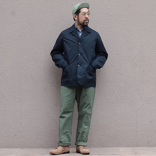 SHERRY TRAVELERS SPORTS COAT / HIGH DENSITY COTTON GABARDINE / MIDNIGHT NAV - Image 6
