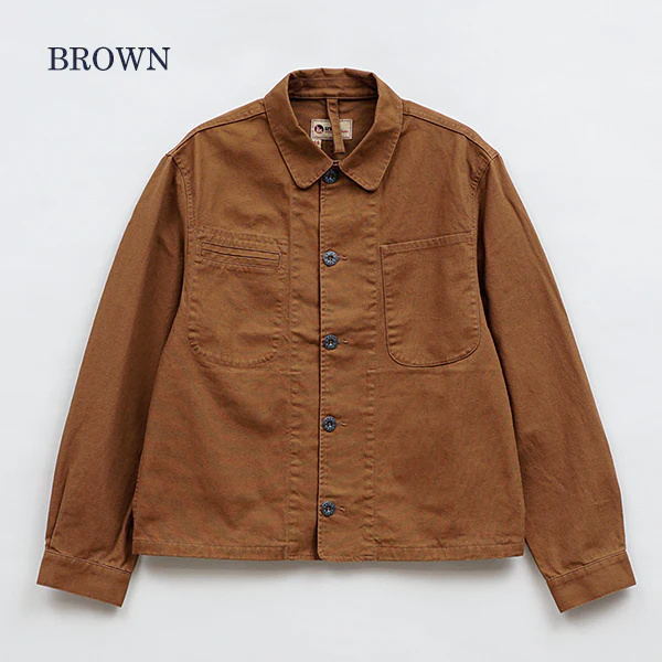 SHORT ANGLED JACKET DUCK CANVAS - Image 2
