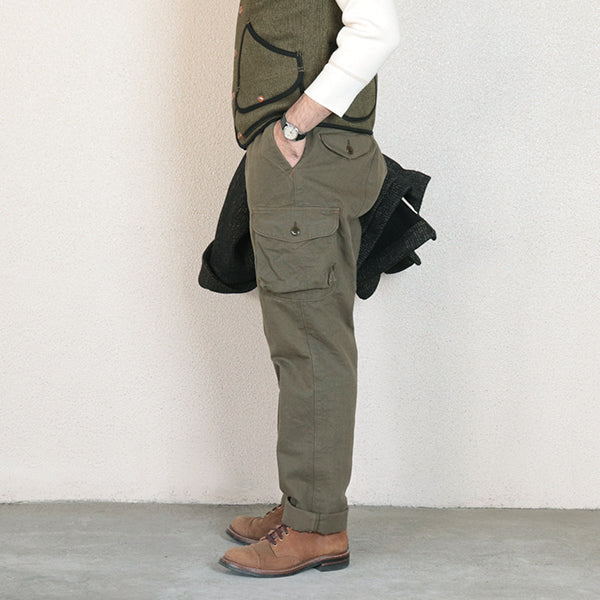 SPECIAL EDITION / TIMBER CRUISER TROUSERS / 13oz YARN-DYED COTTON DUCK / OLIVE - Image 3