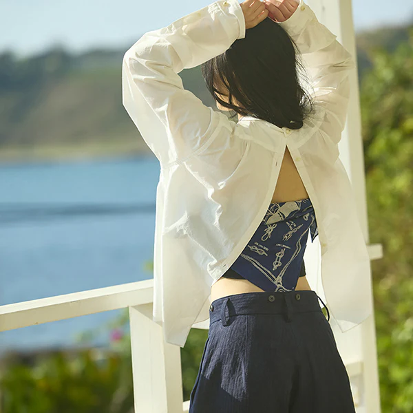 STARCHED BOSOM SHIRT COTTON TWILL - Image 2