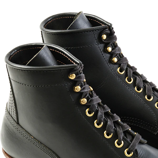 STEELGANG SW BOOTS / BADALASSI CARLO / VEGETABLE TANNED LEATHER / BLACK - Image 6