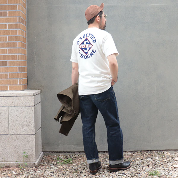 T-SHIRT SKELLY / COMPANY SERIES / OFF WHITE - Image 5