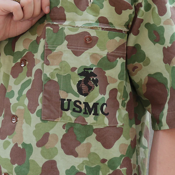 USMC OKINAWA S/S SHIRT / FROGSKIN REVERSIBLE CAMO - Image 8