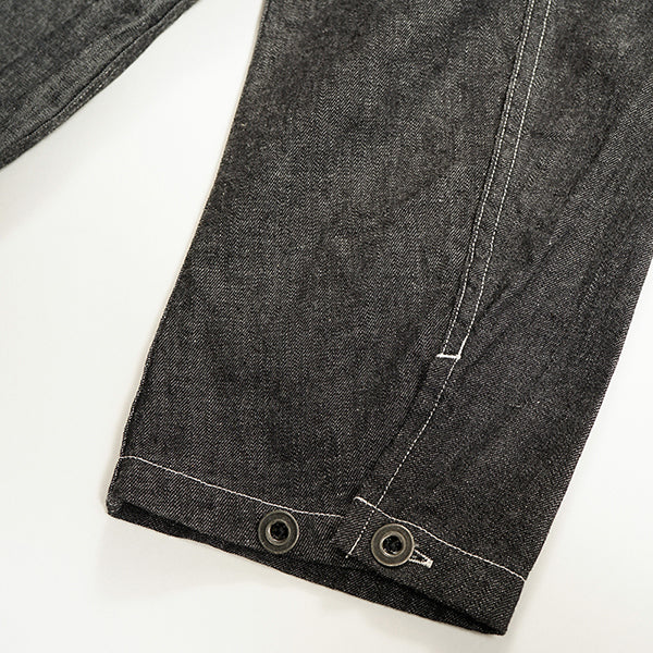 UTILITY SHIRT TYPE 2 / 10oz DENIM / BLACK - Image 8