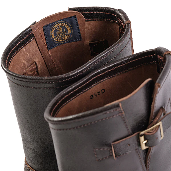CHRISTMAS 2024 LIMITED EDITION / WABASH ENGINEER BOOTS / HORWEEN WAXED FLESH / DARK BROWN - Image 8