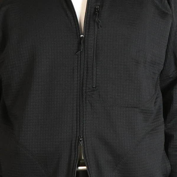 WATCHDOG / FLEECE BASE LAYER FULL ZIP STAND COLLAR SHIRT / POLARTEC POWER GRID - Image 8