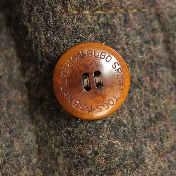 WOODLAND HUNTING COAT / ORIGINAL SHETLAND MELTON / YARN-DYED GRAINED BROWN - Image 16