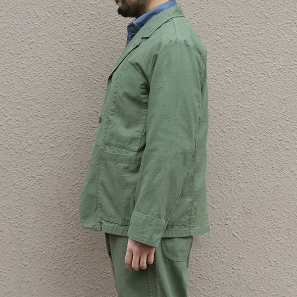WORK SUIT JACKET SLUB SATEEN - Image 5
